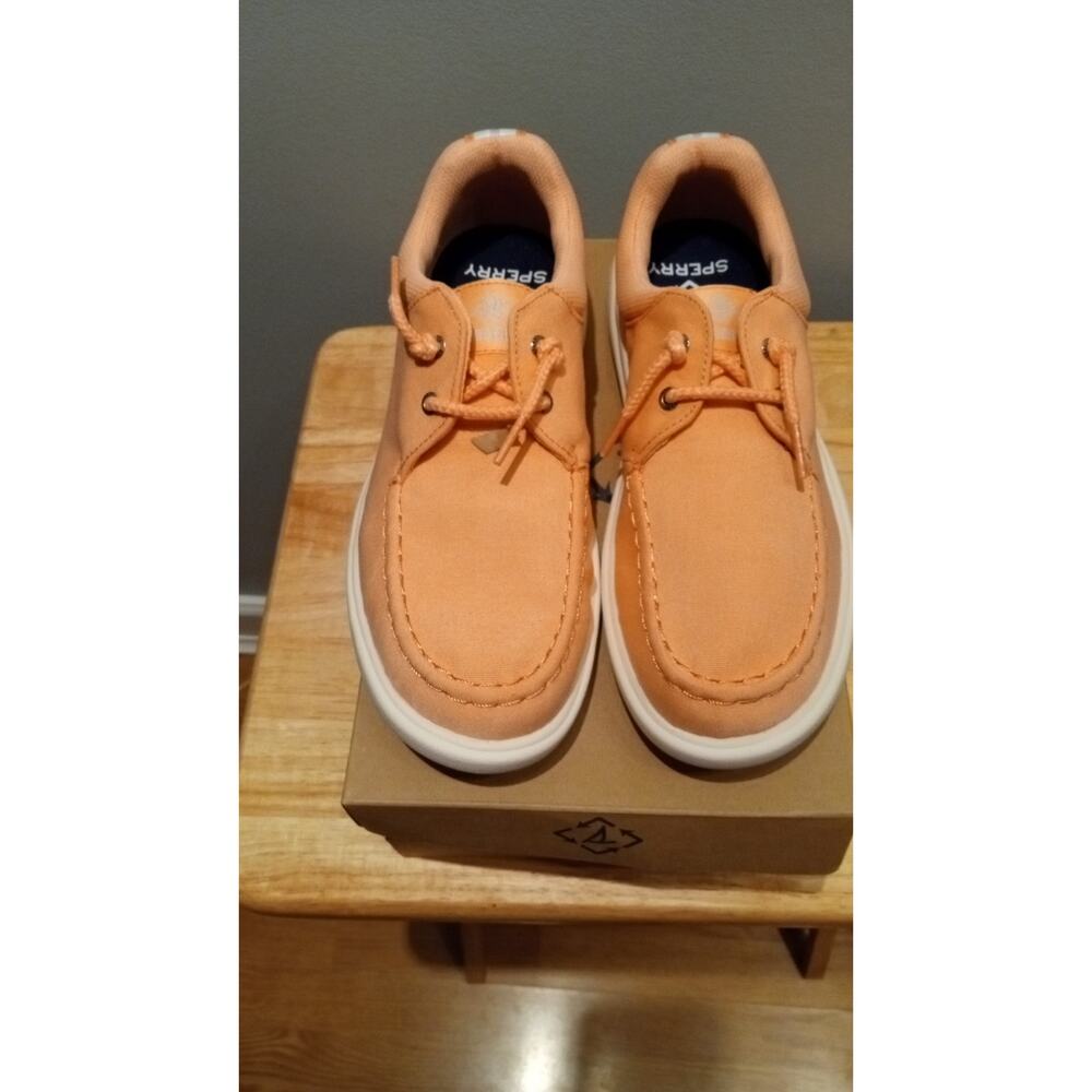 Sperry Womens CAPTAIN'S MOC BOAT Shoes Sneakers Sz 8 loafers